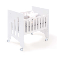Conversion kit from cot 60x120 cm to crib 60x80 cm white