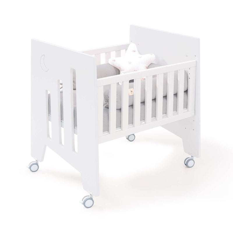 Conversion kit from cot 60x120 cm to crib 60x80 cm white