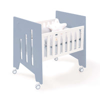 Co-sleeping crib (5in1) with wheels 60x80 cm blue · Omni Uno Blue denim