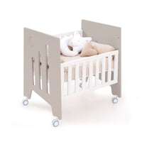Co-sleeping crib (5in1) with wheels 60x80 cm beige · Omni Uno Arena