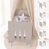 Co-sleeping crib (5in1) with wheels 60x80 cm beige · Omni Uno Arena