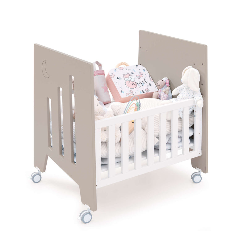 Co-sleeping crib (5in1) with wheels 60x80 cm beige · Omni Uno Arena