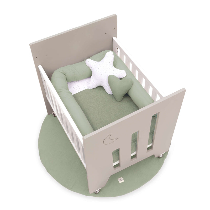 Co-sleeping crib (5in1) with wheels 60x80 cm beige · Omni Uno Arena