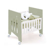 Berceau cododo (5en1) avec roues 60x80 cm vert-olive · Omni Uno Erba