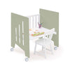 Berceau cododo (5en1) avec roues 60x80 cm vert-olive · Omni Uno Erba