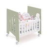 Berceau cododo (5en1) avec roues 60x80 cm vert-olive · Omni Uno Erba