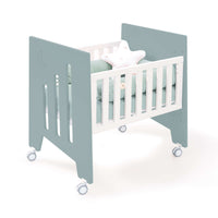 Co-sleeping crib (5in1) with wheels 60x80 cm green · Omni Uno Eucalyptus