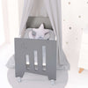Co-sleeping crib (5in1) with wheels 60x80 cm anthracite · Omni Uno Antracita