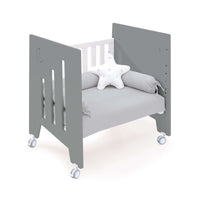 Co-sleeping crib (5in1) with wheels 60x80 cm anthracite · Omni Uno Antracita