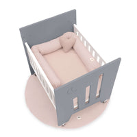 Co-sleeping crib (5in1) with wheels 60x80 cm anthracite · Omni Uno Antracita