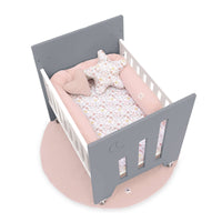 Co-sleeping crib (5in1) with wheels 60x80 cm anthracite · Omni Uno Antracita