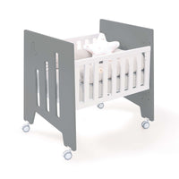Co-sleeping crib (5in1) with wheels 60x80 cm anthracite · Omni Uno Antracita