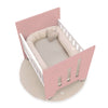 Co-sleeping crib (5in1) with wheels 60x80 cm pink · Omni Uno Quarzo