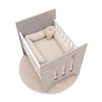 Co-sleeping crib (5in1) with wheels 60x80 cm beige · Omni Uno Arena