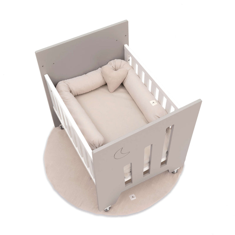 Co-sleeping crib (5in1) with wheels 60x80 cm beige · Omni Uno Arena