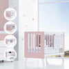Co-sleeping cot 60x120 cm (4in1) light pink · Nexo Due Flamingo