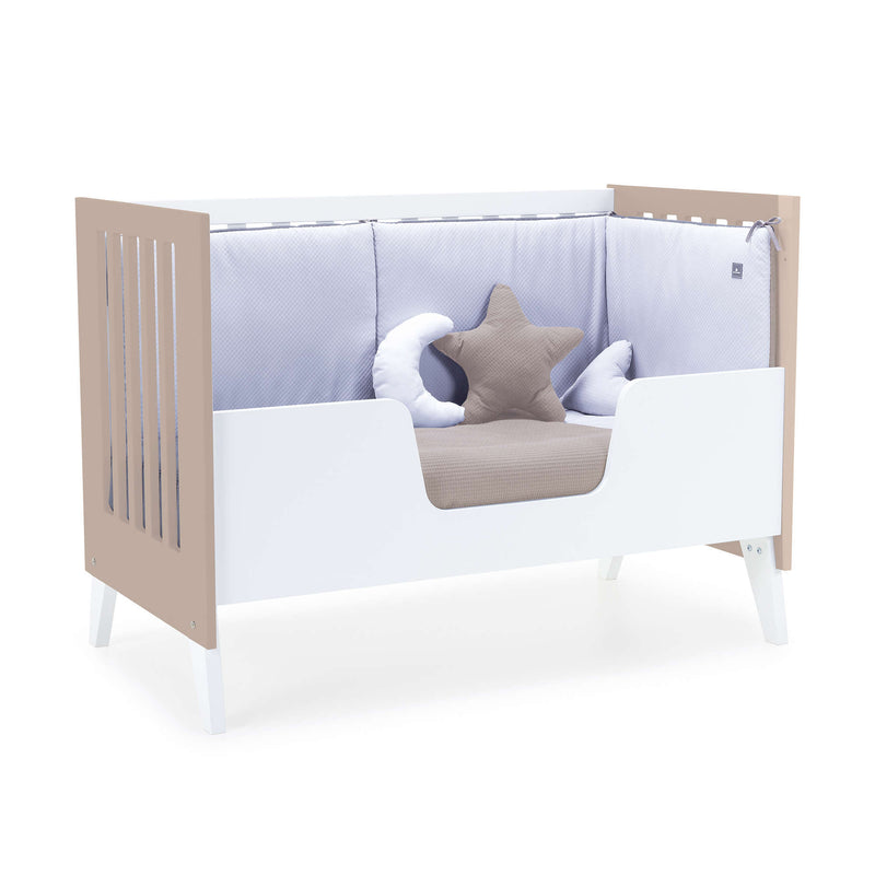Co-sleeping cot 60x120 cm (4in1) white/beige · Nexo Due Arena