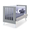 Co-sleeping cot 60x120 cm (4in1) white/anthracite · Nexo Due Antracita