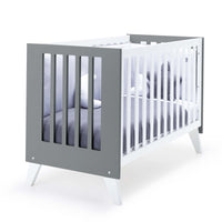 Mini berço e berço todo en uno (7em1) branco/antracite · Nexo Tre Antracita