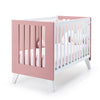 Mini berço e berço todo en uno (7em1) branco/rosa · Nexo Tre Quarzo