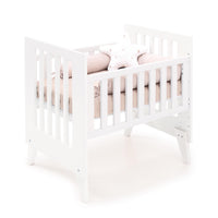 Conversion kit from cot 60x120 cm to crib 60x80 cm white
