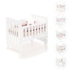 Berceau 60x80 cm pour cododo (5en1) blanc · Nexo Uno White