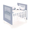 Berceau 60x80 cm pour cododo (5en1) blanc/bleu · Nexo Uno Blu denim