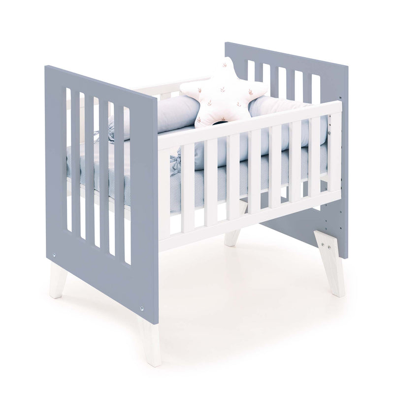 Berceau 60x80 cm pour cododo (5en1) blanc/bleu · Nexo Uno Blu denim