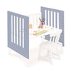 Berceau 60x80 cm pour cododo (5en1) blanc/bleu · Nexo Uno Blu denim