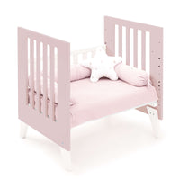 Berceau 60x80 cm pour cododo (5en1) blanc/rose clair · Nexo Uno Flamingo