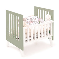 Berceau 60x80 cm pour cododo (5en1) blanc/vert-olive · Nexo Uno Erba