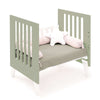 Berceau 60x80 cm pour cododo (5en1) blanc/vert-olive · Nexo Uno Erba