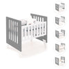 Berceau 60x80 cm pour cododo (5en1) blanc/antracite · Nexo Uno Antracita