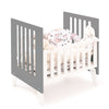 Berceau 60x80 cm pour cododo (5en1) blanc/antracite · Nexo Uno Antracita