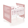Berceau 60x80 cm pour cododo (5en1) blanc/rose · Nexo Uno Quarzo