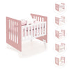 Berceau 60x80 cm pour cododo (5en1) blanc/rose · Nexo Uno Quarzo