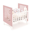 Berceau 60x80 cm pour cododo (5en1) blanc/rose · Nexo Uno Quarzo