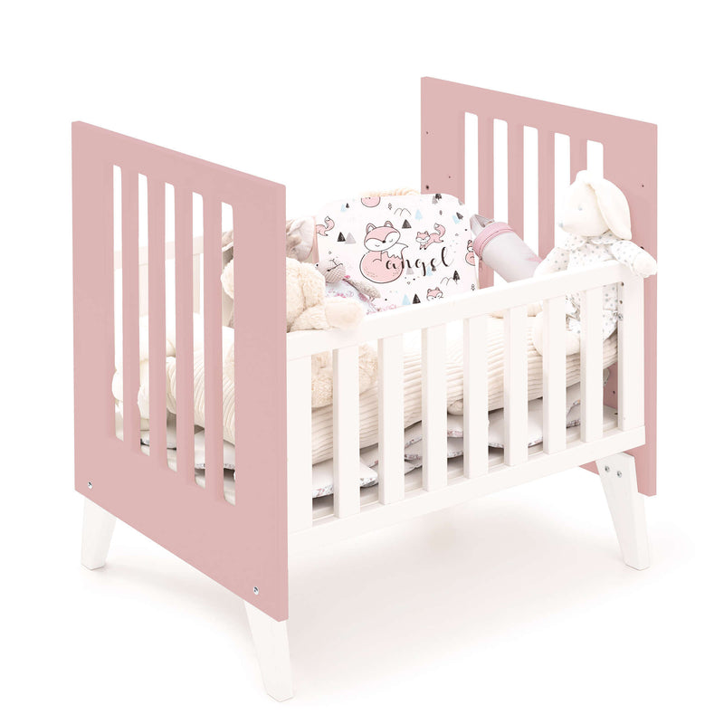 Berceau 60x80 cm pour cododo (5en1) blanc/rose · Nexo Uno Quarzo