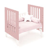Berceau 60x80 cm pour cododo (5en1) blanc/rose · Nexo Uno Quarzo