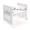 Berceau 60x80 cm pour cododo (5en1) blanc/gris · Nexo Uno Grey