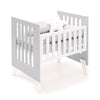 Berceau 60x80 cm pour cododo (5en1) blanc/gris · Nexo Uno Grey