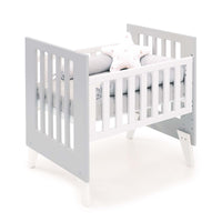 Berceau 60x80 cm pour cododo (5en1) blanc/gris · Nexo Uno Grey