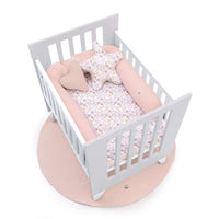 Mini berço 60x80 cm para co-sleeping (5em1) branco/cinzento · Nexo Uno Grey