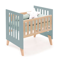 Berceau cododo 60x80 cm (5en1) bois/vert · Nexor Uno Eucalyptus