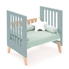 Berceau cododo 60x80 cm (5en1) bois/vert · Nexor Uno Eucalyptus