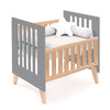 Berceau cododo 60x80 cm (5en1) bois/antracite · Nexor Uno Antracita