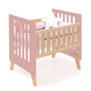 Berceau cododo 60x80 cm (5en1) bois/rose · Nexor Uno Quarzo