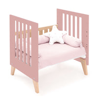 Berceau cododo 60x80 cm (5en1) bois/rose · Nexor Uno Quarzo