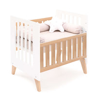 Co-sleeping crib 60x80 cm (5in1) wood/white · Nexor Uno White
