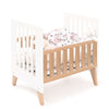 Co-sleeping crib 60x80 cm (5in1) wood/white · Nexor Uno White